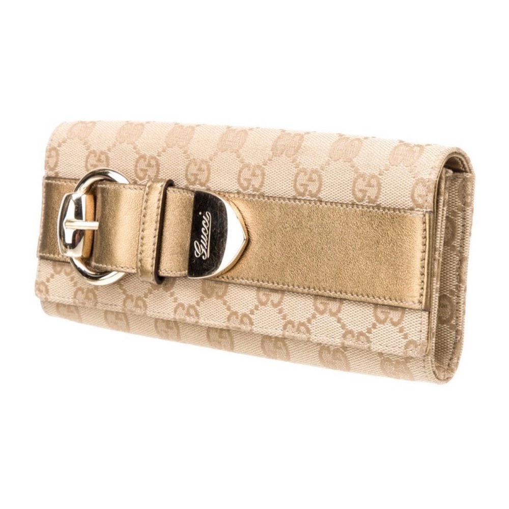 Gucci GG Canvas Romy Clutch